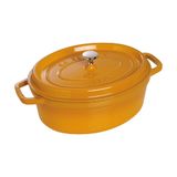  Nồi Gang Staub Oval Vàng 