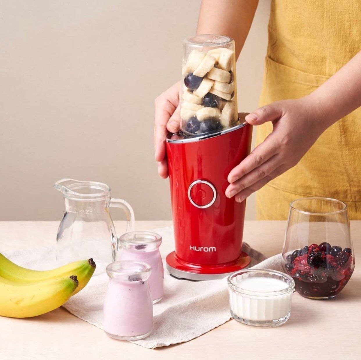  MÁY XAY SINH TỐ HUROM MINI BLENDER 