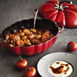  Staub - Nồi Cà Chua Màu Đỏ Cherry - 25cm 