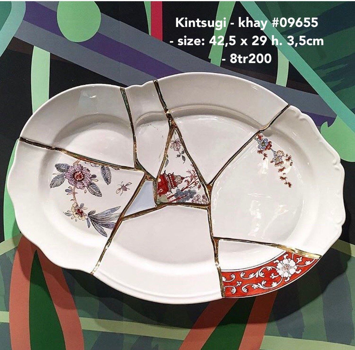  Seletti Kintsugi- khay 