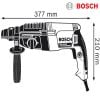 Máy khoan búa dùng mũi khoan SDS-PLUS BOSCH GBH 2-26 E PROFESSIONAL