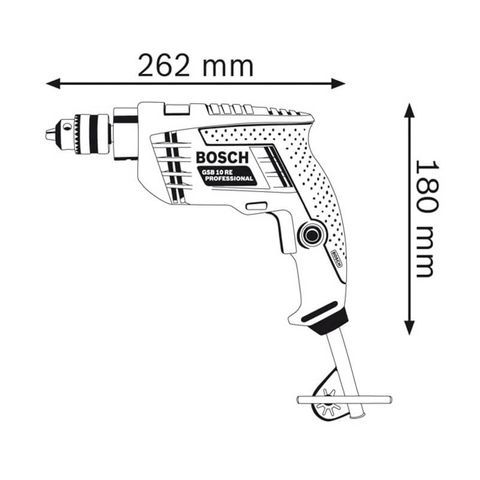  Máy khoan động lực BOSCH GSB 10 RE PROFESSIONAL 