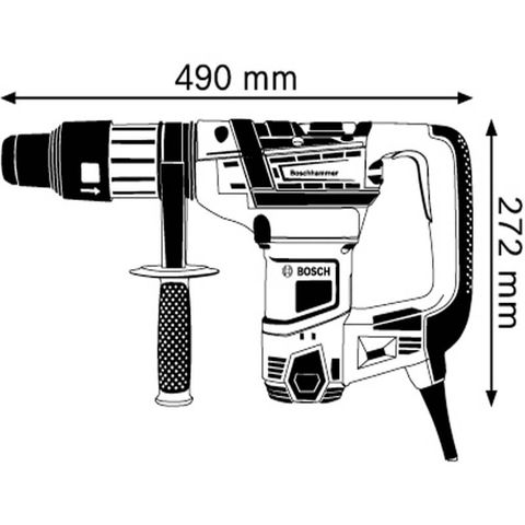  Máy khoan búa dùng mũi SDS BOSCH GBH 5-40 D PROFESSIONAL 