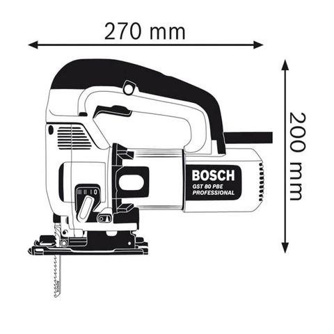  Máy cưa lộng Bosch GST 80 PBE PROFESSIONAL 