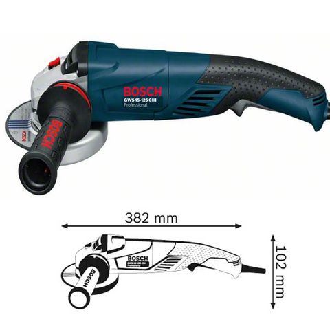  Máy mài góc BOSCH GWS 15-125 CIH PROFESSIONAL 