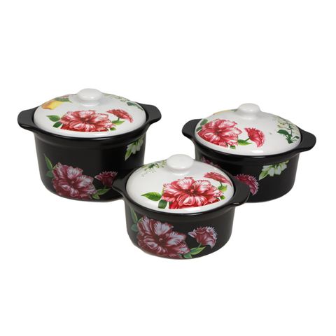  Bộ 3 nồi sứ Royalcooks Santa Rosa RC - SET03 