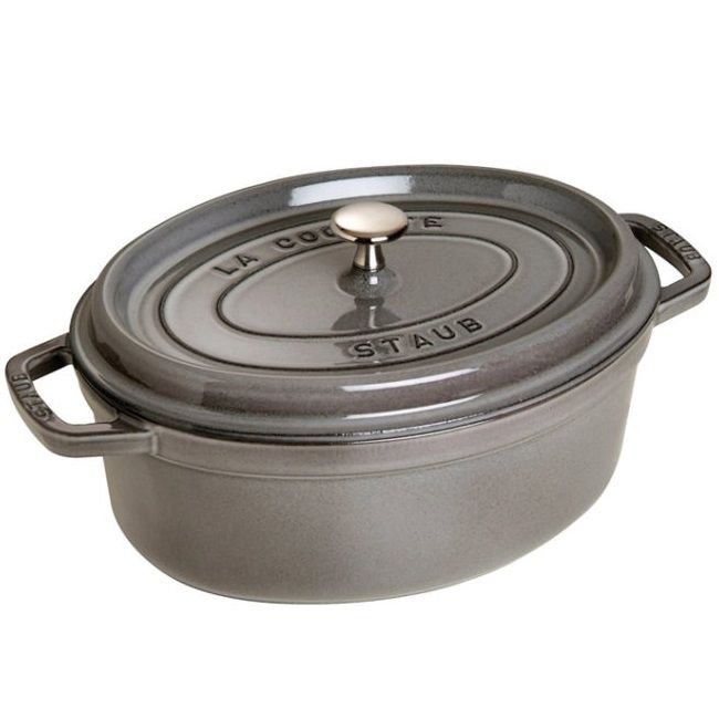 Nồi ZWILLING Cocotte - 23 cm x 25 cm Gray Oval( màu xám)