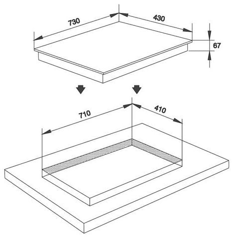  Bếp điện từ Malloca MIR 772 