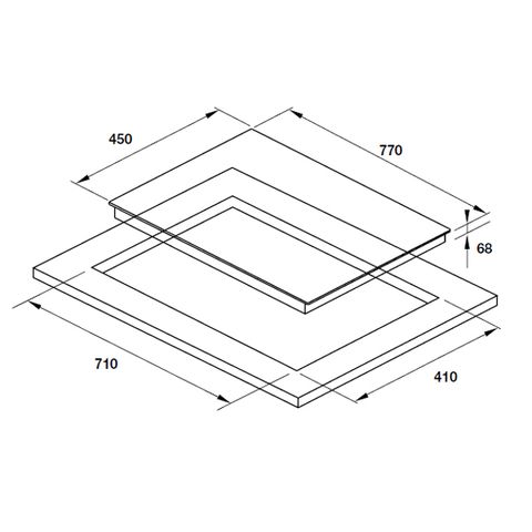  Bếp từ Hafele MALIA HC-I302B 536.01.670 