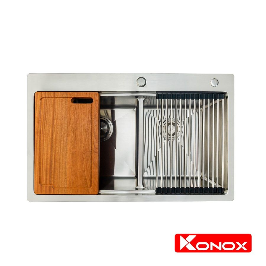 Chậu rửa chén bát Konox Topmount Series KN8250TD