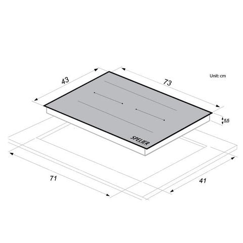  Bếp từ đôi SPELIER SPE – IC1188 