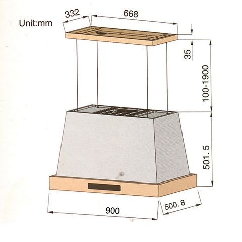  Hút mùi SPELIER SP 860GT 