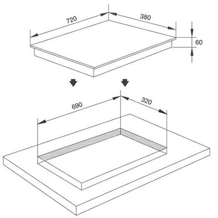  Bếp điện từ Malloca MH-02IR 