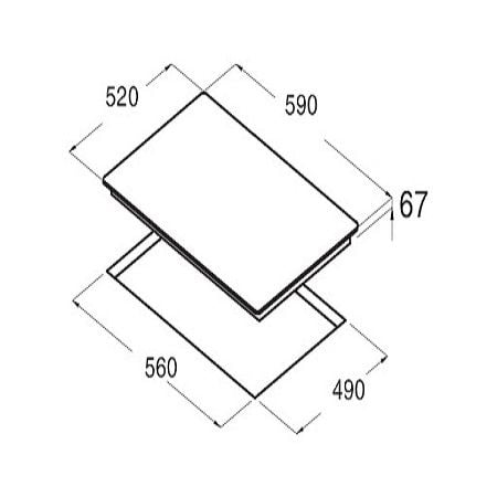  Bếp điện Cata TDN 603/B 