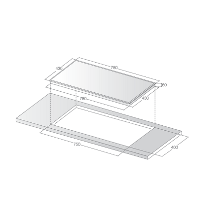  Bếp điện từ Lorca LCE 307 