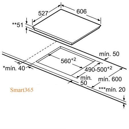  Bếp điện Bosch PKK651FP1E 