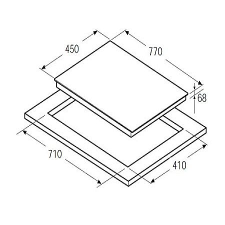  Bếp điện từ Hafele HC-M772B 536.01.815 