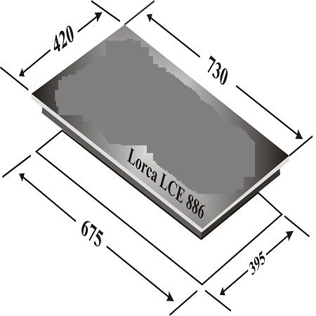  Bếp điện từ Lorca LCE 877 