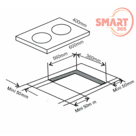  Bếp từ Arber ABEI600 