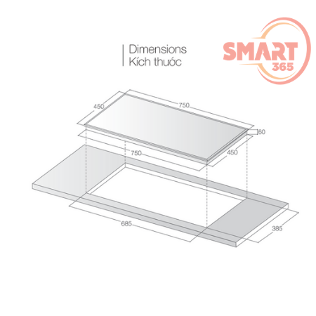  Bếp từ đôi Lorca LCI-809 