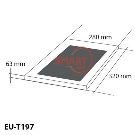  Bếp từ đơn Eurosun EU-T196 