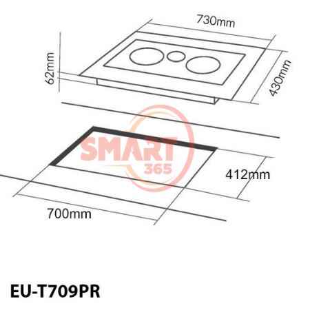  Bếp từ Eurosun EU-T709PRO 