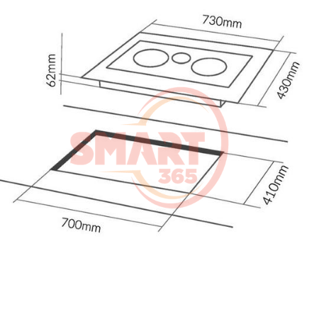  Bếp từ Eurosun EU-T705Plus 