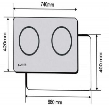  Bếp từ Faster FS AA 162I 