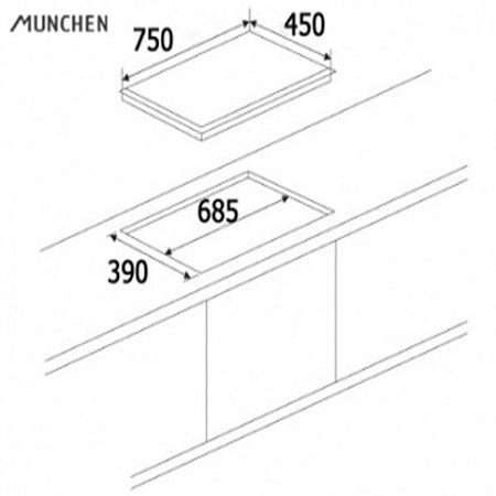  Bếp từ Munchen M568i 