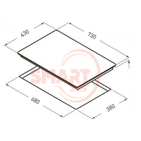  Bếp từ SMARAGD SI2-2868 + 