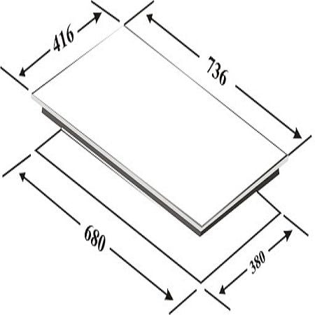  Bếp từ Kaff KF 3850SL 