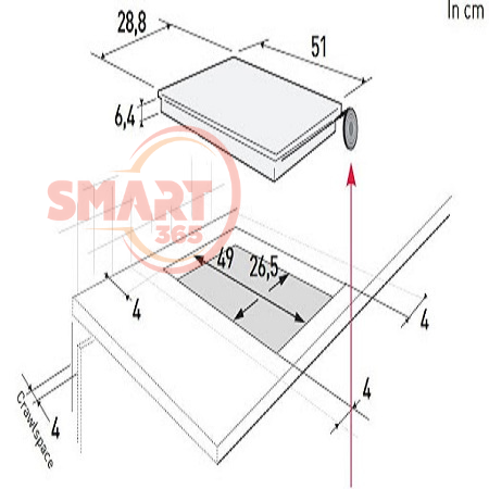  Bếp từ Brandt TI1000B 