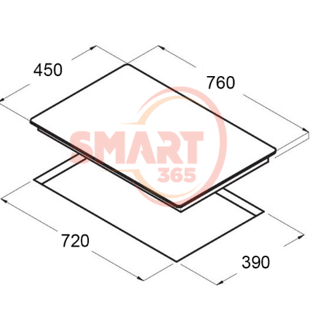  Bếp từ Eurosun EU-T881G 