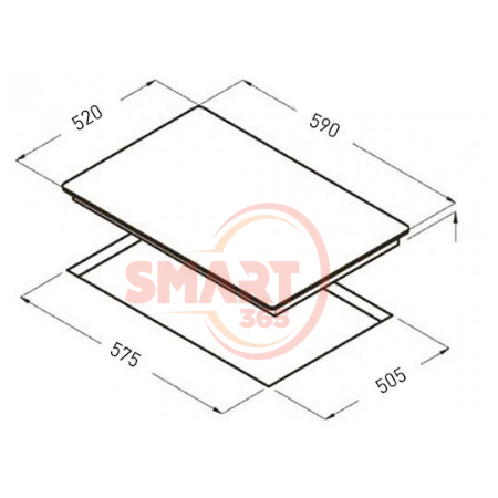  Bếp từ SMARAGD SI2-6688 + 