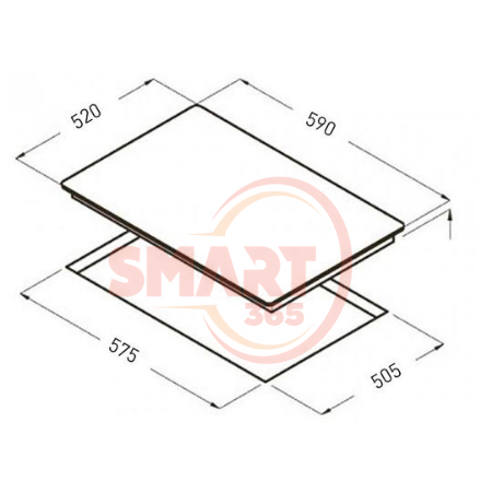  Bếp từ SMARAGD SI2-8888 