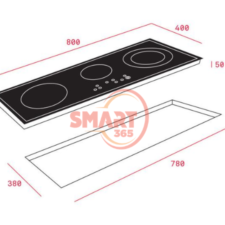  Bếp từ Teka IZ 8320 HS 