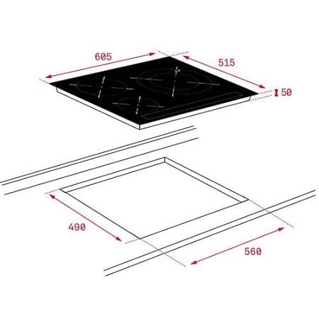  Bếp từ Teka ITF 6320 