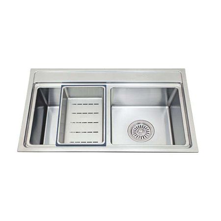 Chậu rửa chén bán thủ công Malloca MS8812