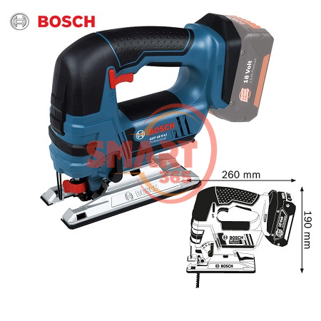  Cưa lộng dùng pin Bosch GST 18 V-LI Professional 