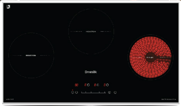 Bếp điện từ D'mestik ML931 DKT