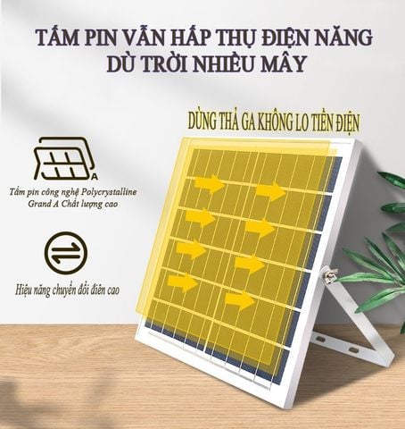  Đèn pha năng lượng mặt trời  Entelechy BST-SFL-F01 