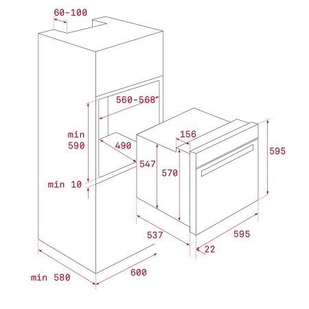  Lò nướng Teka HSB 630 