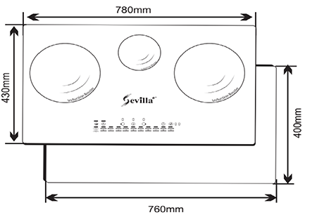  Bếp từ Sevilla SV-803II 