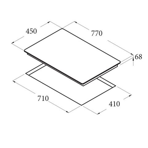  Bếp từ đôi Cata IB 772 