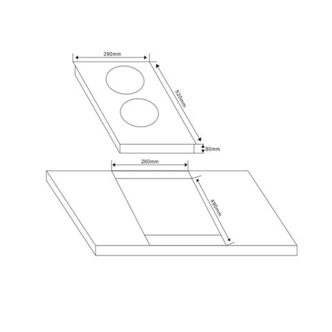  Bếp từ đôi SPELIER SPM - 660I 