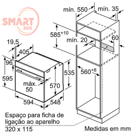  Lò nướng Bosch HBA5780B0 