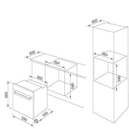  Lò nướng Teka HS 635 