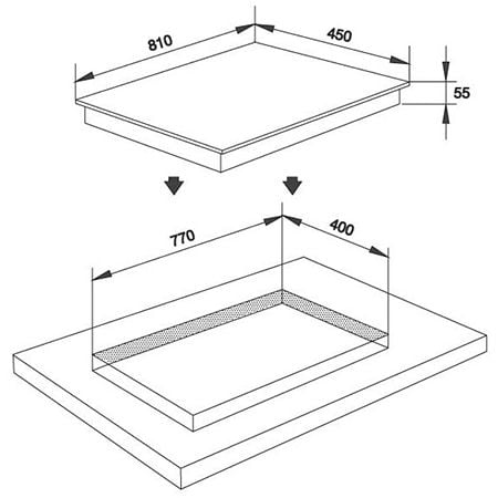  Bếp điện từ Malloca MH-03IRB DB 