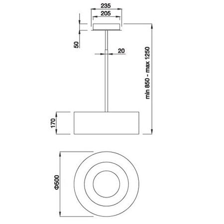  Máy hút khử mùi đảo Malloca MOON-I230F 