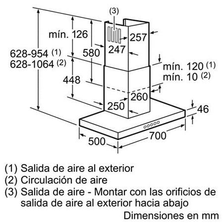  Máy hút mùi Bosch DWW077A50B 